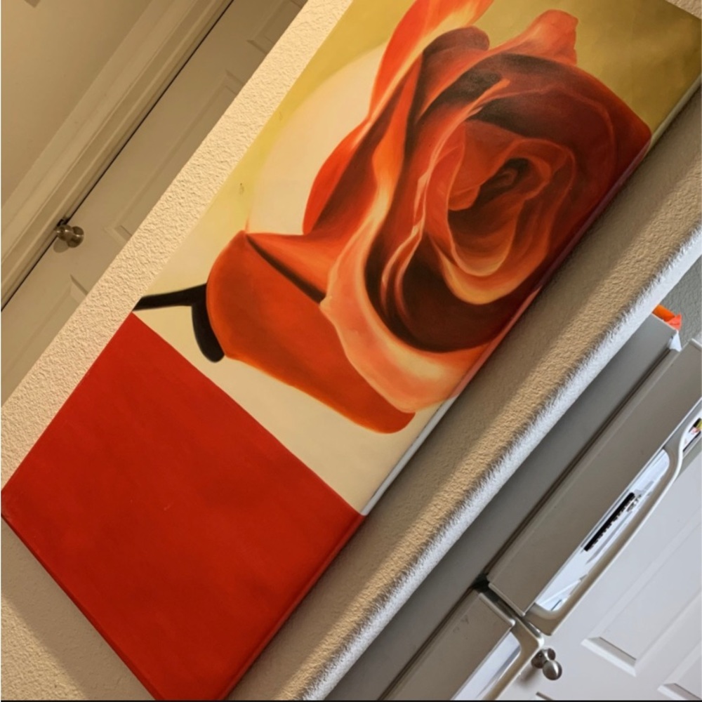 Rose Canvas